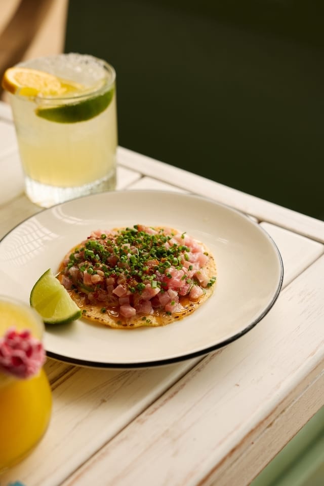 Tuna Tostada.