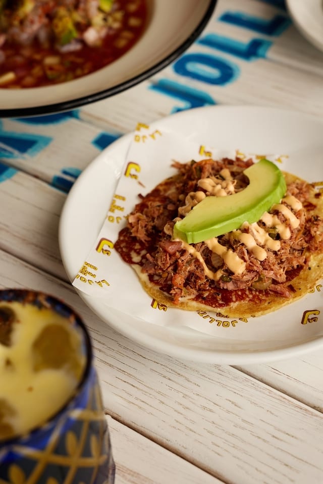 Smoked Tuna Taco.